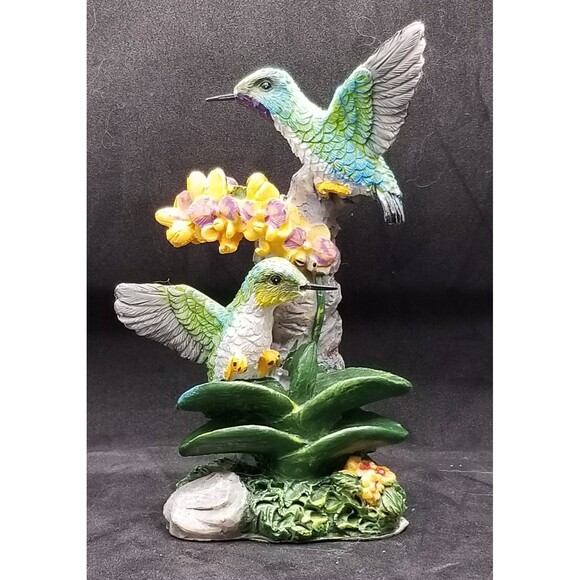 hummingbird figurine polystone - Picture 2 of 12